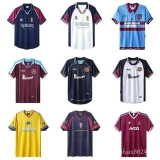 [Jersey Retro � Top Quality West Ham United Home Out Camisa De Futebol
