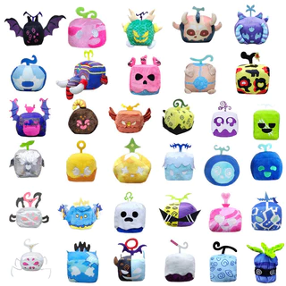 Roblox Blox Fruit Plushie Toy Spirit Dragon Control bloxfruit Adventure Stuffed Blox Fruit Toy Presente de Natal