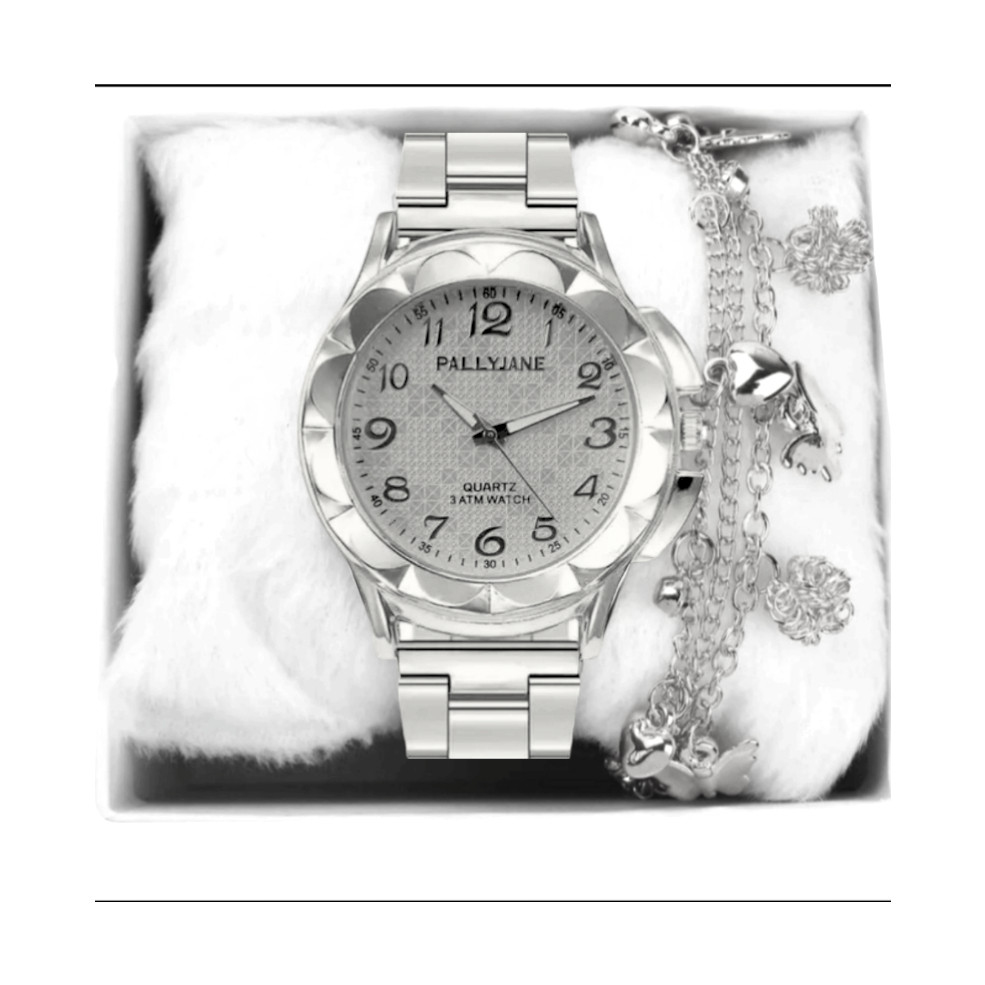 Relógio Feminino Original Prova Dágua + Pulseira