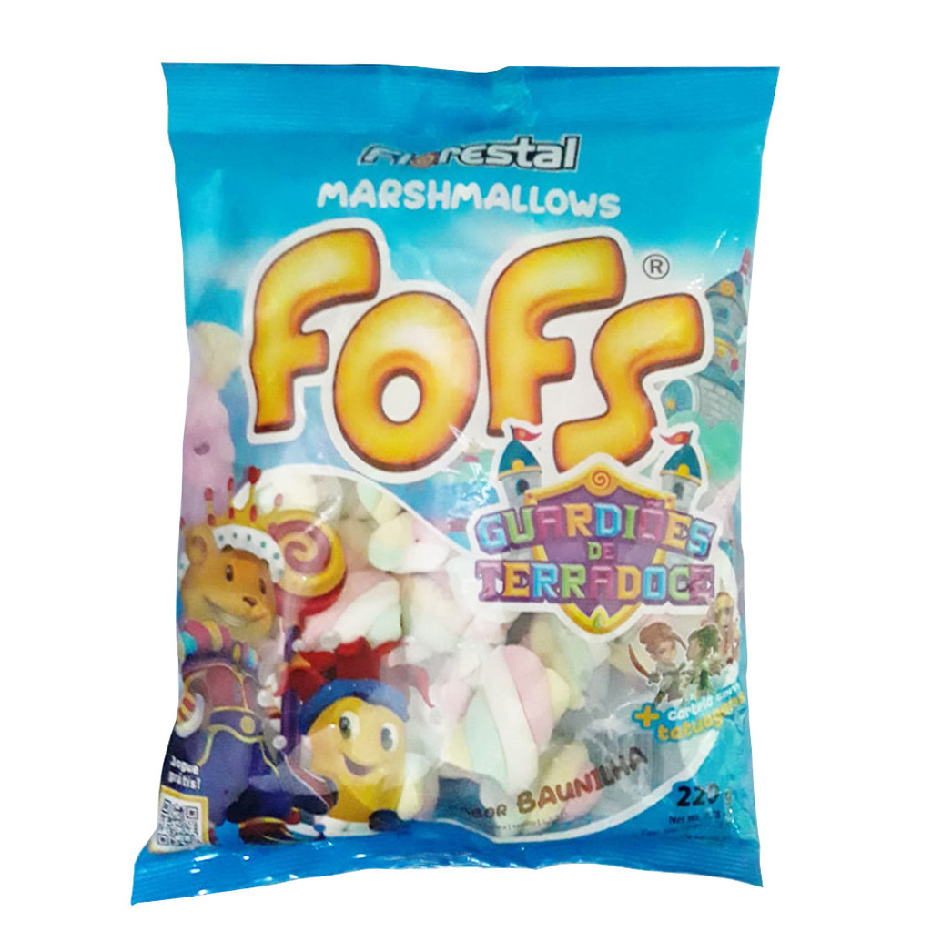 Marshmallow Fofs Guardiões de Terradoce Baunilha - 220g | Shopee Brasil