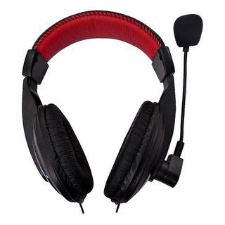 Fone de Ouvido Headset Game G-fire Preto/Vermelho Eph222 Multimidia Para Reuniões Jogos Onlines