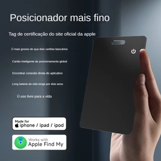 Localizador de cartão ultra-fino inteligente, carteira de posicionamento remoto anti perda