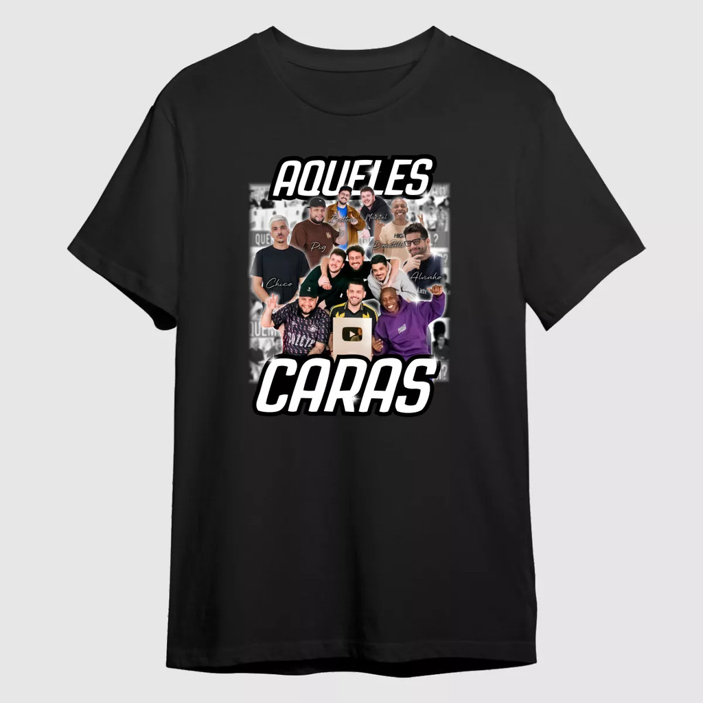 Camisa Camiseta Aqueles Caras Chico Moedas Pig Nós Somos Canal Unissex ...