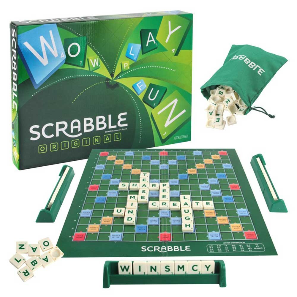 SCRABBLE English Spelling Desktop Game | Shopee Brasil