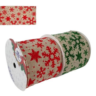 Fita Natal Princess 10cm x 10m RO.153515