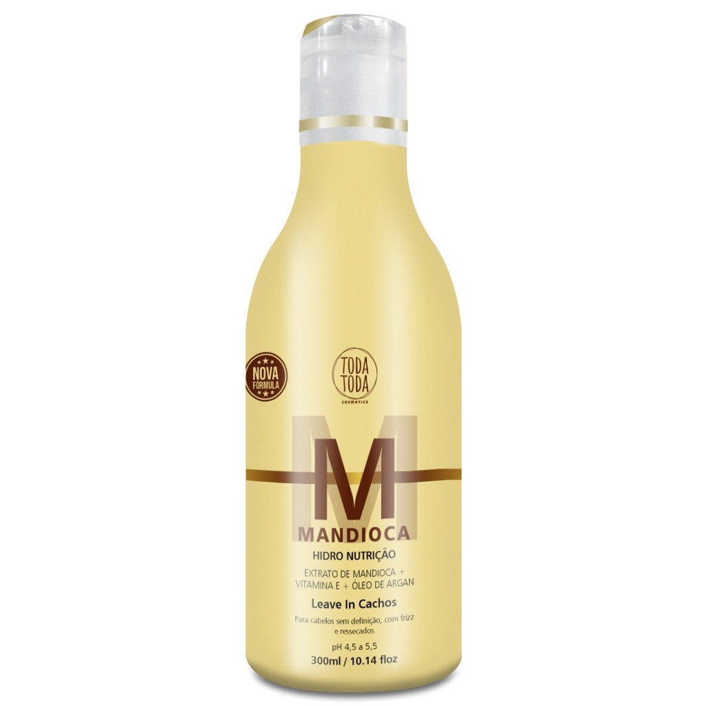 Leave in Mandioca 300 ml -Toda toda | Shopee Brasil
