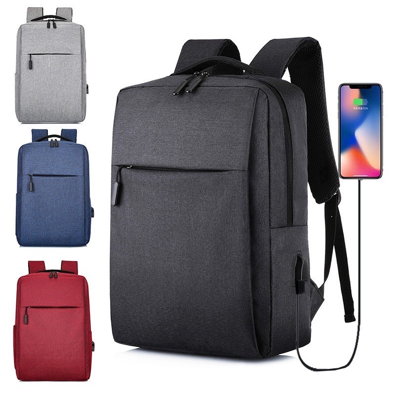 Mochila masculina Para Notebook Moda 18l 15.6 Polegadas Fone de ouvido e USB