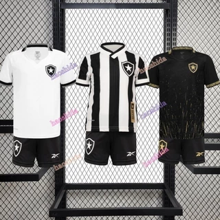 Personalização personalizada 24/25 Camisa das crianças preto cinza branco 16-28 camisa