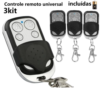 Kit3 controle remoto sem fio universal para controle para controladores Electric Door 433MHz