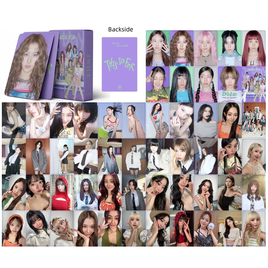 55pcs TWICE DIVE Lomo cards NAYEON NA the 2nd mini album With