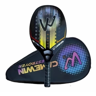 Raquete Beach Tennis Camewin Destroyer 3k Carbon Amarelo + Brinde em Oferta na Shopee