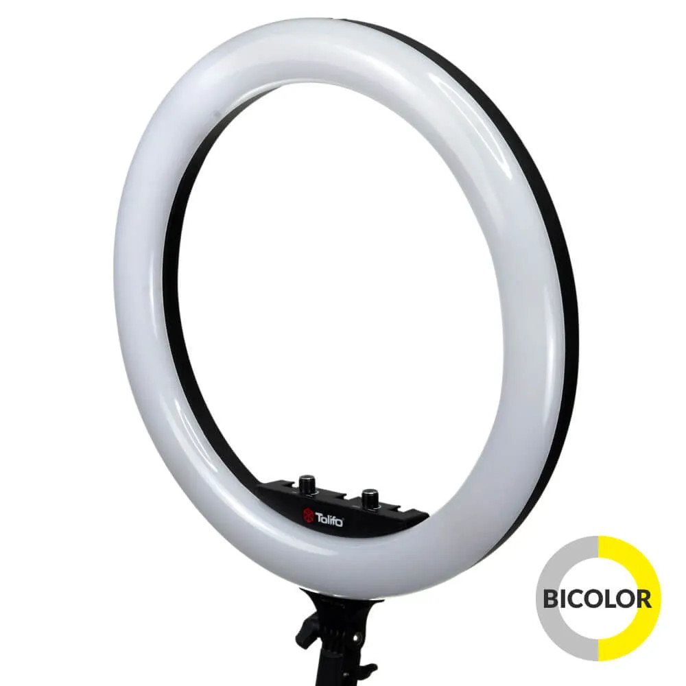 Ring Light LED 14 Polegadas Iluminador Luz Portátil Profissional Bivolt ...