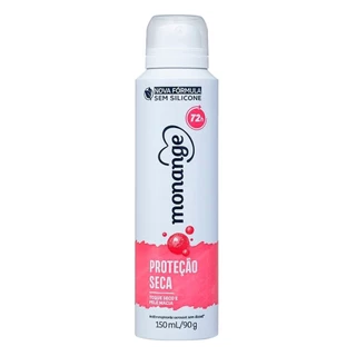 Desodorante Monange Aerossol Proteção Seca 150ml em Oferta na Shopee