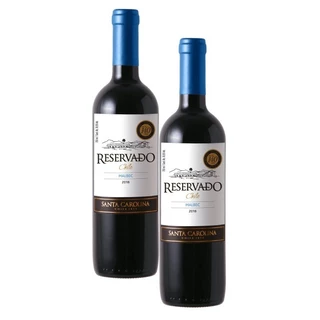 kit 2 Vinho Santa Carolina Reservado Malbec 750ml