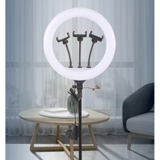 Ring Light Iluminador 36cm 14 Polegadas com Tripé de 2m, Controle, Suporte e Fonte