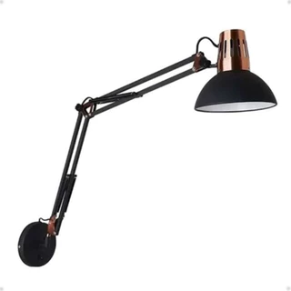 Luminária Arandela Articulada Parede Spider Roma Preta ou Branca 110v/220v