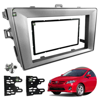 Moldura Cinza 7 Polegadas 2 Din Corolla 2009 10 11 2012 2013