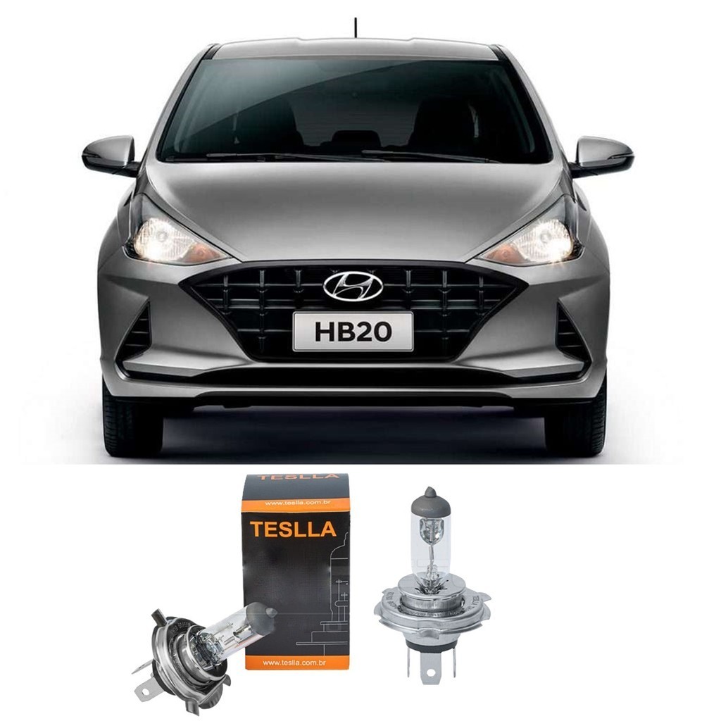 Par Lampada Farol Hb20 2020/2021/2022/2023 H19 12v 60/55w | Shopee Brasil