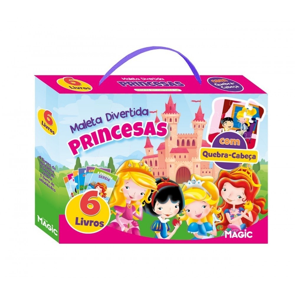 Princesas - Livro Maleta Divertida (Magic Kids)