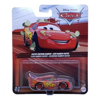Carrinho em Metal Disney Cars Relampago Mcqueen Cactus - Mattel Dxv29