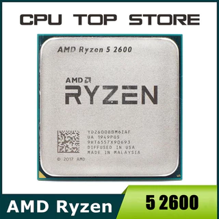 Processador AMD Ryzen 5 2600 R5 2600 CPU de seis núcleos de 65W de 3,4 GHz YD2600BBM6 IAF Soquete AM4