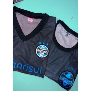 Kit casal duas camisa feminina e masculina time GREMIO envio rapido
