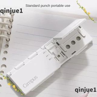 QINJUE Perfurador De Papel , Portátil A5 B5 A4 , Caderno De Folhas Soltas Manual Encadernador De Anéis Leves