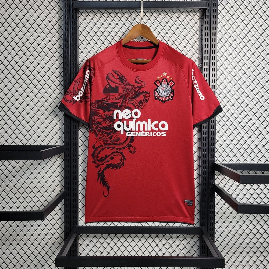 2011-12-Season Camisa Retro Terceiro Distante Camisa Vermelha X3DU