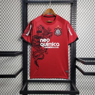 2011-12-Season Camisa Retro Terceiro Distante Camisa Vermelha X3DU
