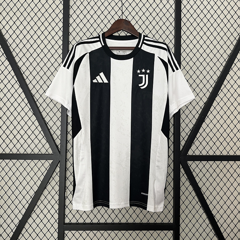 Camisa de futebolJuven White Home 24-25 J-S Esportes Masculinos J-S