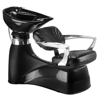 Lavatório Open Master Cuba Porcelana Barbearia Dompel Preto