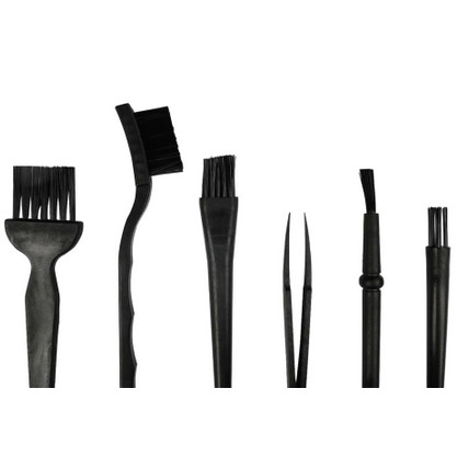 Kit Escova Pincel Esd Limpeza Pc Antiestática Kit Limpeza 6 Modelos