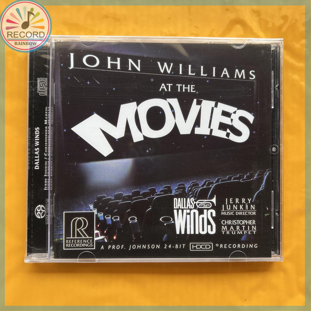 John Williams At The Movies Dallas Winds Original CD Album [Lacrado ...