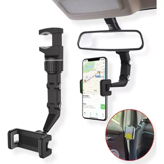 Suporte Celular Carro Para Retrovisor Universal 360°original