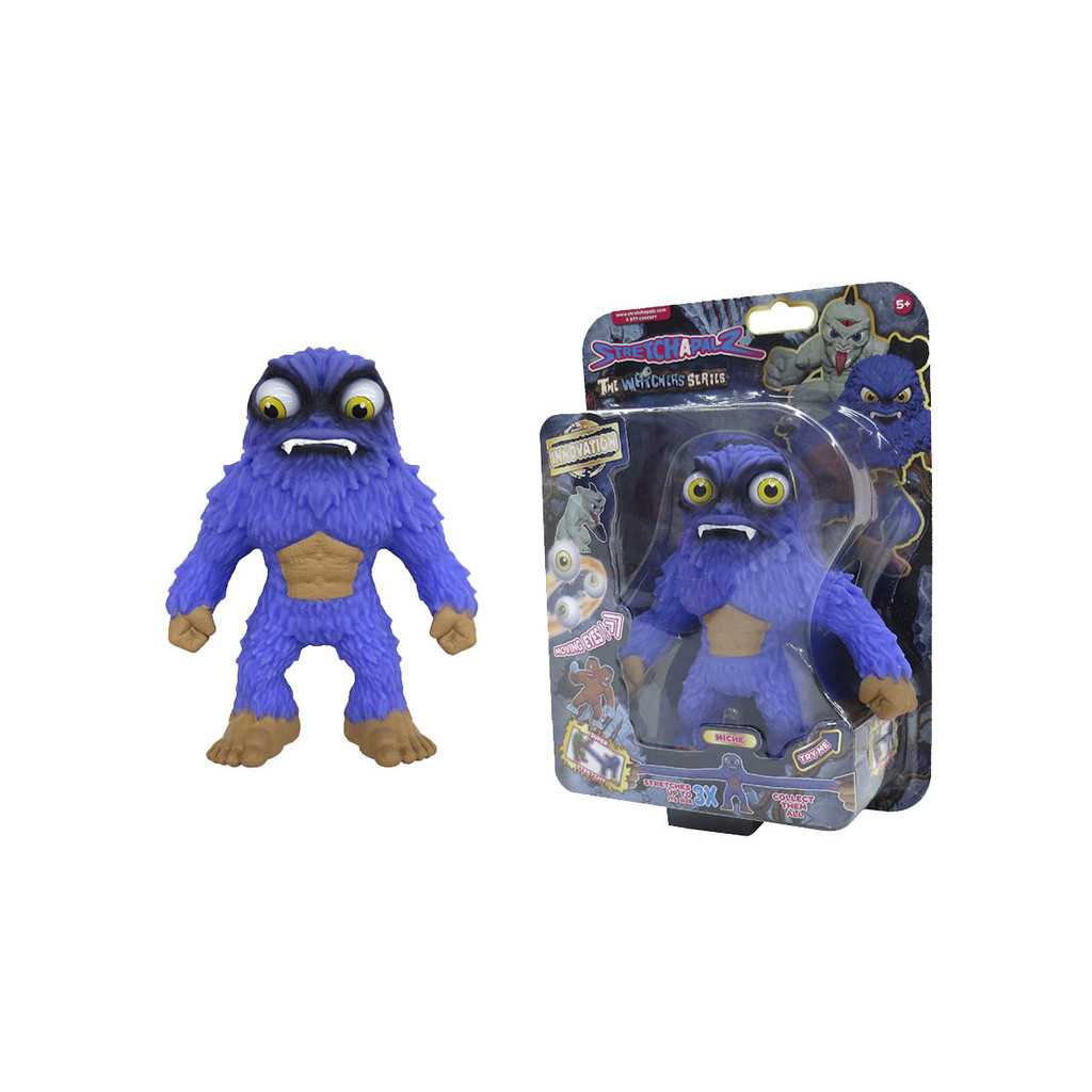 Boneco Elástico Stretchapalz 14 cm - Movimenta os Olhos - Estica