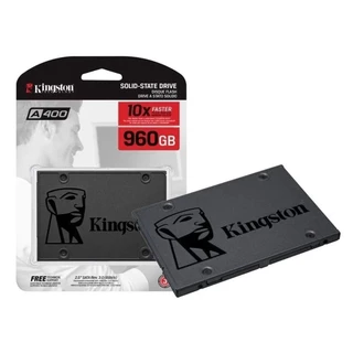 Unidade de estado sólido Kingston A400 2.5 960 GB SATA III 450 Mb/s SA400S37/960G