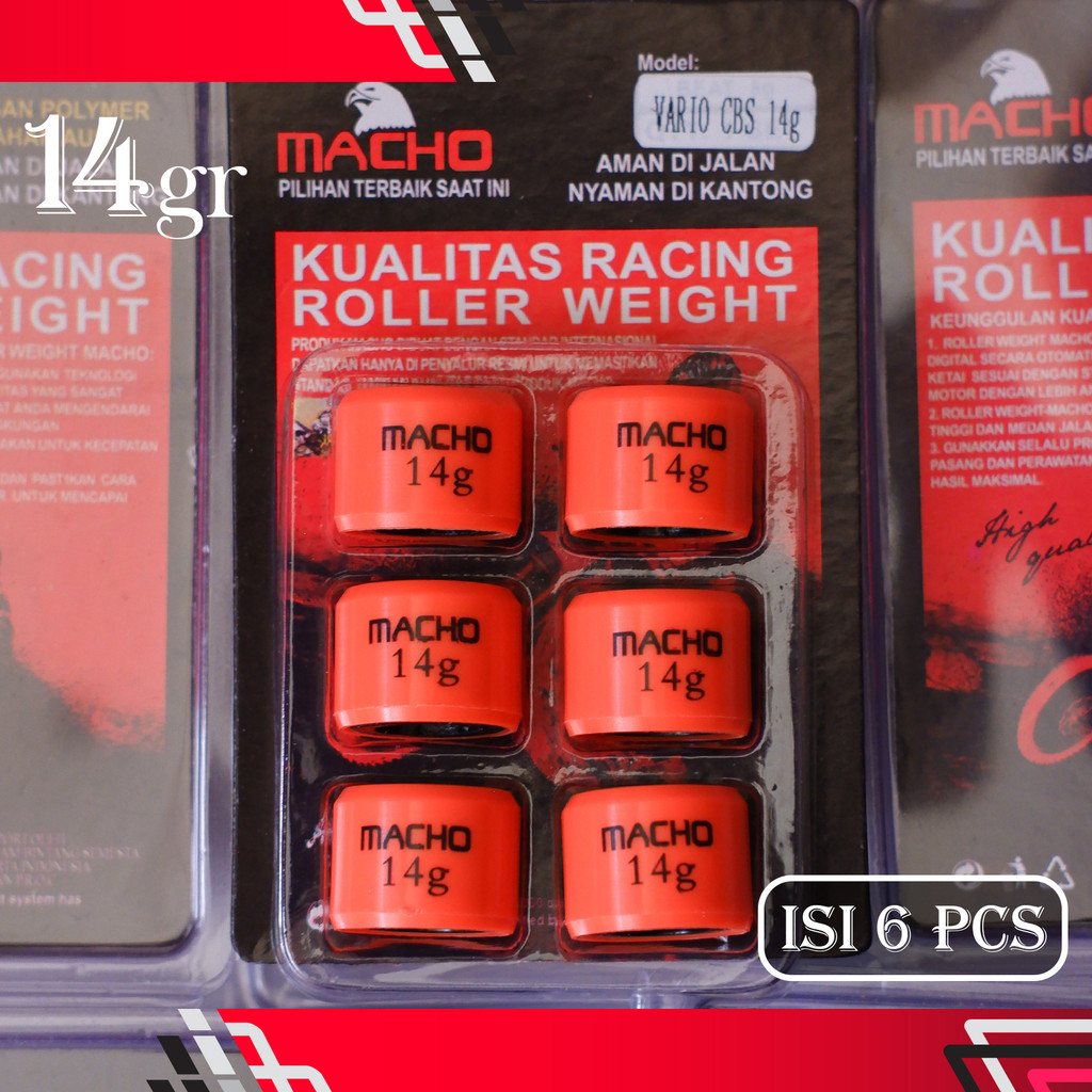 Roller Racing 14 Gramas Honda Vario CBS/125/150/Genio/PCX Beat New 2020 ...