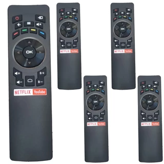 Oferta com 5 Controle Compatível Tv Multilaser Rc3442108/01 Tl002