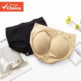 Calcinha Acolchoada Para Mulheres – Roupa Íntima Push-Up Sem Costura Com Inserção De Espuma Levantamento De Bunda | Pote em Oferta na Shopee