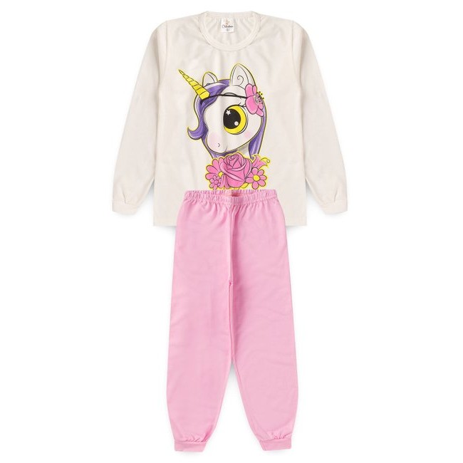 Pijama Infantil Unicórnio em Oferta na Shopee
