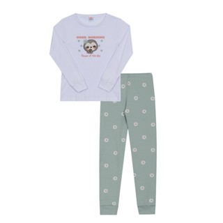 Pijama Inverno Ribana Infantil Menina Margarida - Caramell Kids em Oferta na Shopee