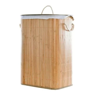 Cesto de Roupas Bambu 40x30x60CM em Oferta na Shopee