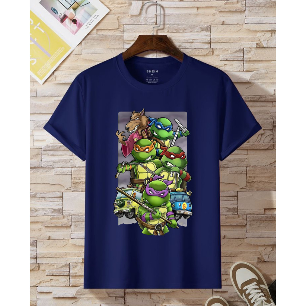 Camiseta As Tartarugas Ninjas Adulto e Infantil Filme Jogo Desenho 04 ...