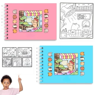 Livro de colorir Capa dura48/ 52 /96 páginas 180 g/m² Páginas A5 marisa em Oferta na Shopee