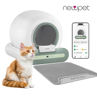 Newpet Caixa De Lixo De Gato Autolimpante Para Gatos Com Tuya App 65l