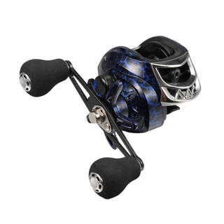 Molinete Carretilha de Pesca Anti-Cabeleira Profissional Metal 8.1:1 Arrasto 15KG Arremesso De Alta Performance 19+1