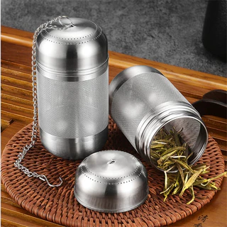 Filtro De Chá Infusor De Aço Inoxidável Deixa Especiarias Bolas De Tempero Teapot Fine Mesh Coffee Filter Teaware