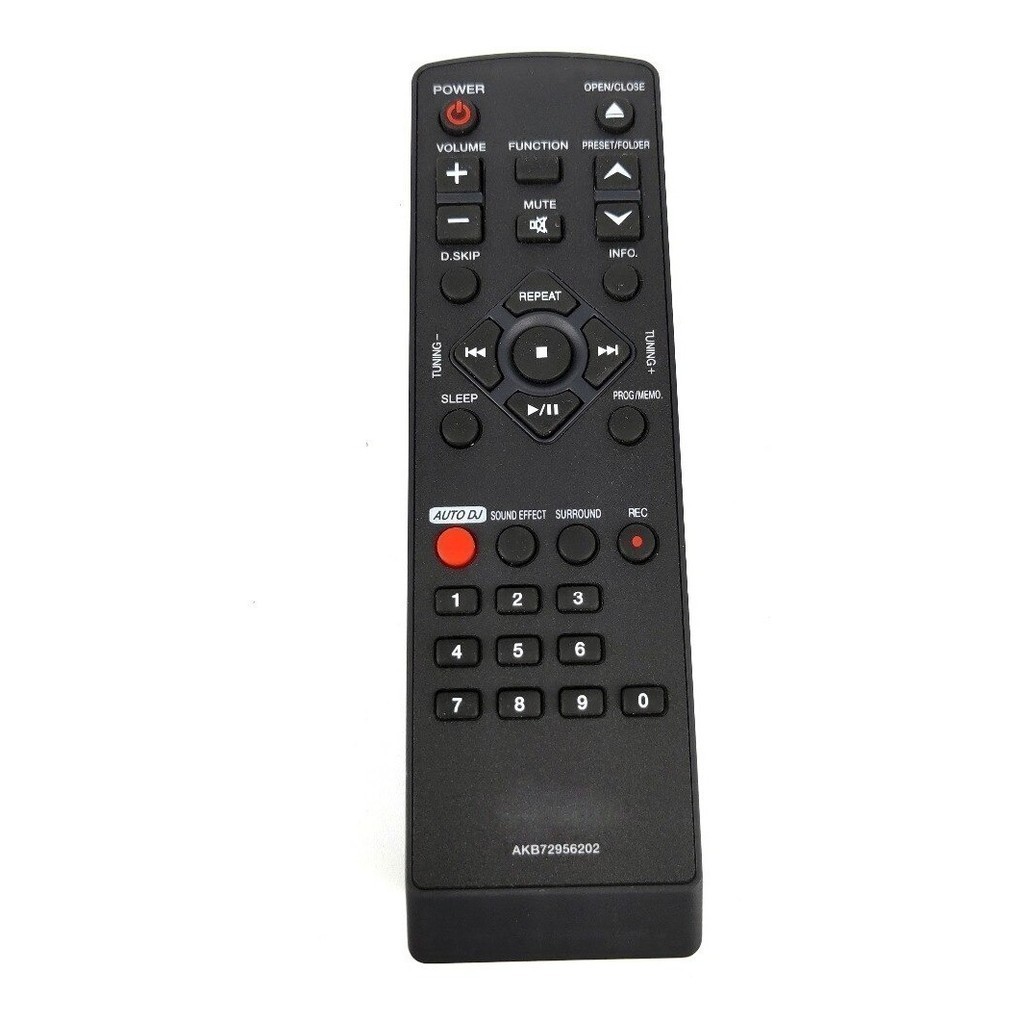 thumbnail image 2 of Remote Control For LG COV31069401 XA-14 XA-16 XA-S16F 3CD Changer Audio System E 2 of 12