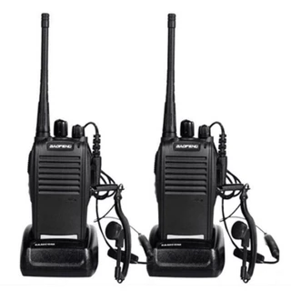Kit 2 Rádios 777s Vhf/Uhf 16 Canais - Comunicador Profissional