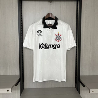 Camisa de Futebol 1994 F-G Men Retro Camiseta Esportiva Home Branca